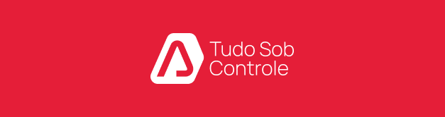 Banner do logo da Automotion com fundo vermelho