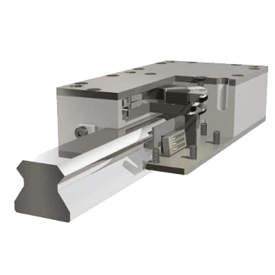 ROBA GUIDESTOP - Hidráulico e pneumático para guia linear - by Mayr