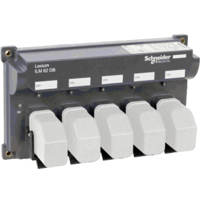 ILM62DB - Caixa de Distribuição para servo motores Lexium 62 com 1 Entrada / 4 Saídas - 20 A - by Schneider