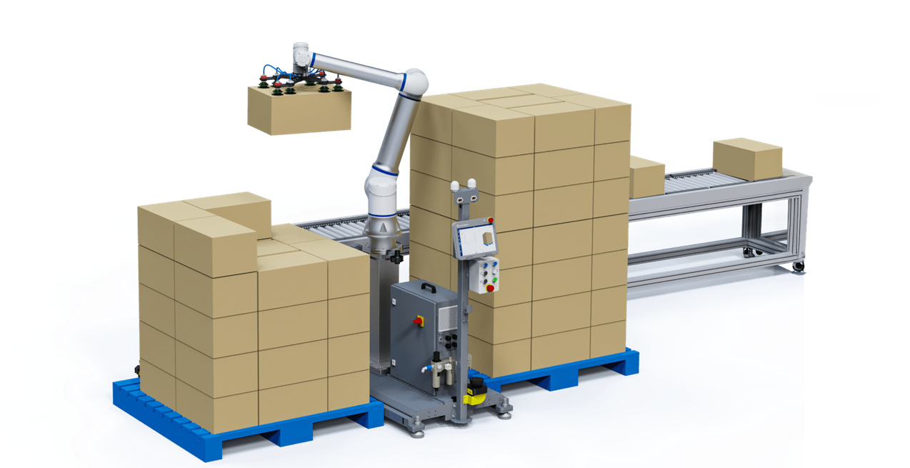 PALETIZAÇÃO - Benefícios para aplicações industriais