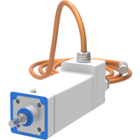 Fuso de esferas com servo motor integrado - by Exlar
